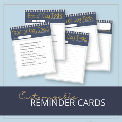 The Homeschooler's Chore Board Printable Card Pack